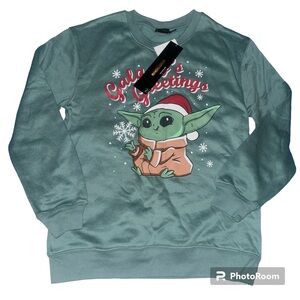 NWT Grogu sweatshirt